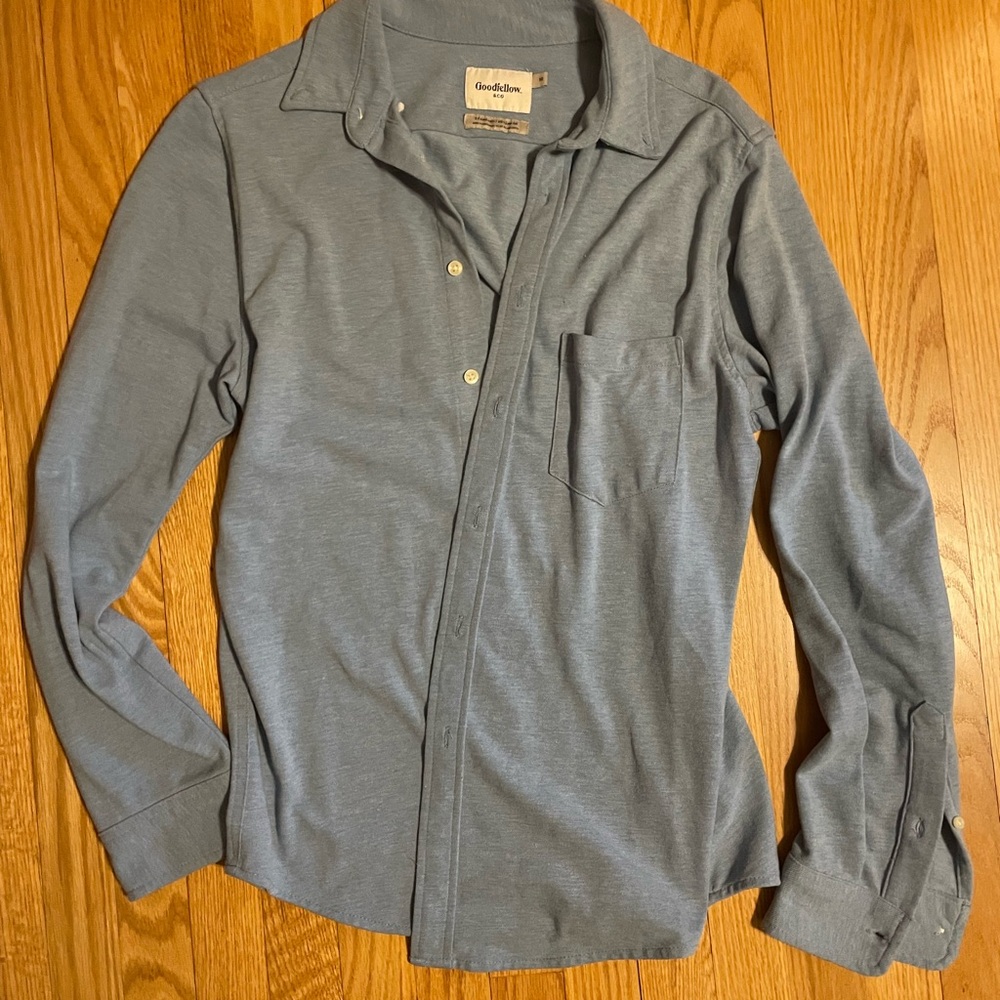 Goodfellow & Co Slate Blue Shirt Jacket
